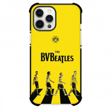 Borussia Dortmund Phone Case For iPhone and Samsung Galaxy Devices - Borussia Dortmund BVB The Eatles Yellow Background