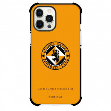 Dundee United F.C. Phone Case For iPhone and Samsung Galaxy Devices - Dundee United F.C. Logo On Orange Background