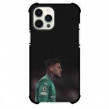 Ederson Moraes Phone Case For iPhone and Samsung Galaxy Devices - Ederson Moraes Side Portrait Black Background