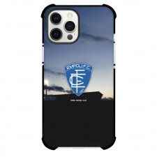 Empoli F.C. Phone Case For iPhone and Samsung Galaxy Devices - Empoli F.C. Logo On Stadium Background