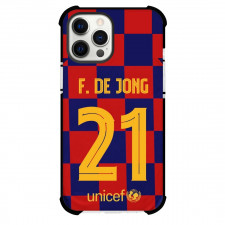 Frenkie De Jong Phone Case For iPhone and Samsung Galaxy Devices - Frenkie De Jong FC Barcelona No. 21 Jersey