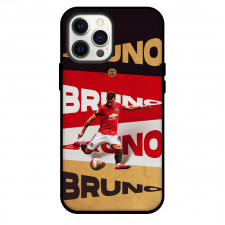 Bruno Fernandes Phone Case For iPhone and Samsung Galaxy Devices - Bruno Fernandes Name Flag Art Background