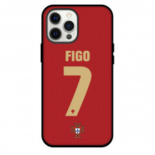 Luis Figo Phone Case For iPhone and Samsung Galaxy Devices - Luis Figo Portugal National Team No. 7 Jersey