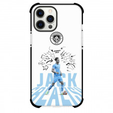 Jack Grealish Phone Case For iPhone and Samsung Galaxy Devices - Jack Grealish Tactics Master White Background