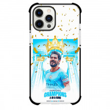 Ilkay Gundogan Phone Case For iPhone and Samsung Galaxy Devices - Ilkay Gundogan 3 In A Row Premier League Champions