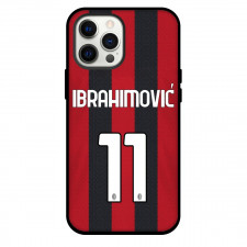 Zlatan Ibrahimovic Phone Case For iPhone and Samsung Galaxy Devices - Zlatan Ibrahimovic A.C. Milan No. 11 Jersey