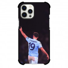 Julian Alvarez Phone Case For iPhone and Samsung Galaxy Devices - Julian Alvarez 19 Pointing To Fans
