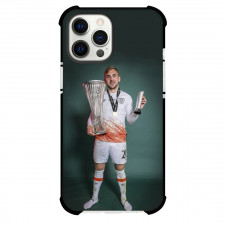 West Ham United F.C. Phone Case For iPhone and Samsung Galaxy Devices - West Ham United F.C. Jarrod Bowen Holding Trophy