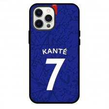 N Golo Kante Phone Case For iPhone and Samsung Galaxy Devices - N Golo Kante Chelsea F.C. No. 7 Jersey