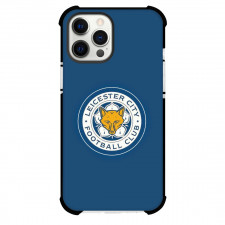 Leicester City F.C. Phone Case For iPhone and Samsung Galaxy Devices - Leicester City F.C. Logo On Blue Background