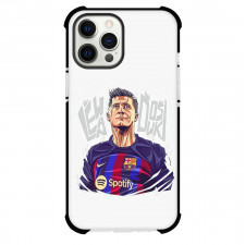 Robert Lewandowski Phone Case For iPhone and Samsung Galaxy Devices - Robert Lewandowski Cartoon Art