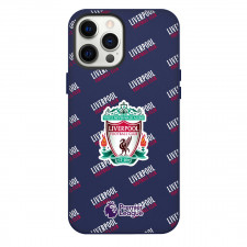 Liverpool Football Club Phone Case For iPhone and Samsung Galaxy Devices - Liverpool Football Club Medley Monogram Wordmark