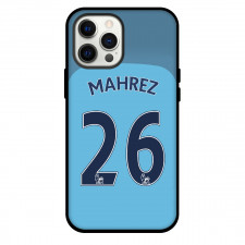 Riyad Mahrez Phone Case For iPhone and Samsung Galaxy Devices - Riyad Mahrez Manchester City F.C. No. 26 Jersey