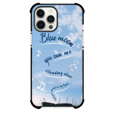 Manchester City F.C. Phone Case For iPhone and Samsung Galaxy Devices - Manchester City Blue Moon You Saw Me Cloud Background