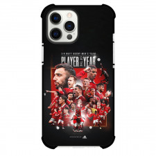 Manchester United Phone Case For iPhone and Samsung Galaxy Devices - Manchester Uinited Player Of The Year Black Background