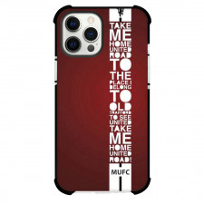 Manchester United F.C. Phone Case For iPhone and Samsung Galaxy Devices - Manchester United F.C. Take Me Home Red Background