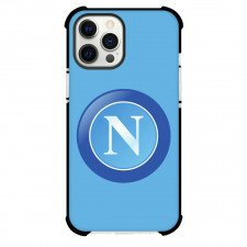 S.S.C. Napoli Phone Case For iPhone and Samsung Galaxy Devices - S.S.C. Napoli Logo On Blue Background