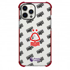 Nottingham Forest Football Club Phone Case For iPhone and Samsung Galaxy Devices - Nottingham Forest Football Club Medley Monogram Wordmark