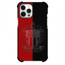 OGC Nice Phone Case For iPhone and Samsung Galaxy Devices - OGC Nice Logo Carving On Red Black Background