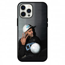 Pep Guardiola Phone Case For iPhone and Samsung Galaxy Devices - Pep Guardiola Smokes Showing Three Illustration