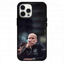 Pep Guardiola Phone Case For iPhone and Samsung Galaxy Devices - Pep Guardiola Smoking Cigar