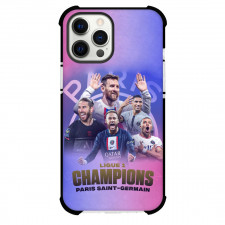 Paris Saint-Germain F.C. Phone Case For iPhone and Samsung Galaxy Devices - Paris Saint-Germain Ligue 1 Championships Poster