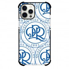Queens Park Rangers F.C. Phone Case For iPhone and Samsung Galaxy Devices - Queens Park Rangers F.C. Logo On White Background