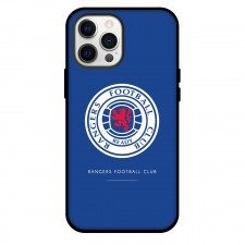 Rangers F.C. Phone Case For iPhone and Samsung Galaxy Devices - Rangers F.C. Logo On Blue Background