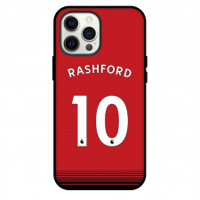 Marcus Rashford Phone Case For iPhone and Samsung Galaxy Devices - Marcus Rashford Manchester United F.C. No. 10 Jersey