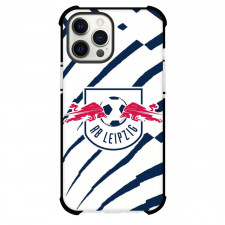 RB Leipzig Phone Case For iPhone and Samsung Galaxy Devices - RB Leipzig Logo On Blue Stripe Background