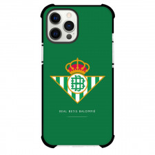 Real Betis Balompie Phone Case For iPhone and Samsung Galaxy Devices - Real Betis Balompie Logo On Green Background