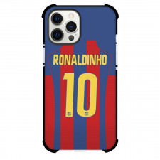 Ronaldinho Gaucho Phone Case For iPhone and Samsung Galaxy Devices - Ronaldinho Gaucho FC Barcelona No. 10 Jersey