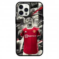 Jadon Sancho Phone Case For iPhone and Samsung Galaxy Devices - Jadon Sancho Showing His Jersey