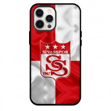 Sivasspor Phone Case For iPhone and Samsung Galaxy Devices - Sivasspor Logo On Red White Background