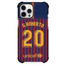 Sergi Roberto Phone Case For iPhone and Samsung Galaxy Devices - Sergi Roberto FC Barcelona No. 20 Jersey