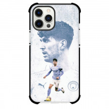 John Stones Phone Case For iPhone and Samsung Galaxy Devices - John Stones Grayscale Side Portrait