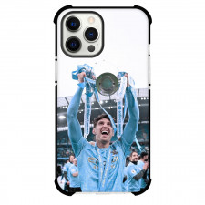 John Stones Phone Case For iPhone and Samsung Galaxy Devices - John Stones Holding Trophy