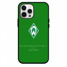 SV Werder Bremen Phone Case For iPhone and Samsung Galaxy Devices - SV Werder Bremen Logo On Green Background