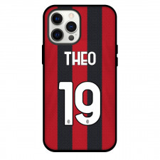 Theo Hernandez Phone Case For iPhone and Samsung Galaxy Devices - Theo Hernandez A.C. Milan No. 19 Jersey