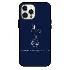 Tottenham Hotspur F.C. Phone Case For iPhone and Samsung Galaxy Devices - Tottenham Hotspur F.C. Logo On NavyBlue Background