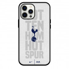 Tottenham Hotspur F.C. Phone Case For iPhone and Samsung Galaxy Devices - Tottenham Hotspur F.C. Logo Gray Background