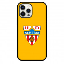 UD Almeria Phone Case For iPhone and Samsung Galaxy Devices - UD Almeria Logo On Yellow Background