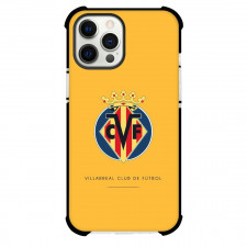 Villarreal CF Phone Case For iPhone and Samsung Galaxy Devices - Villarreal CF Logo Orange Background