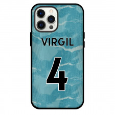 Virgil van Dijk Phone Case For iPhone and Samsung Galaxy Devices - Virgil van Dijk Liverpool F.C. No. 4 Jersey