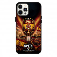 Spain 2026 Fifa World Cup Champion Phone Case For iPhone Samsung Galaxy Pixel OnePlus Vivo Xiaomi Asus Sony Motorola Nokia - Spain 2026 Fifa World Cup Champion Shield Emblem Stadium Fan Artwork Poster