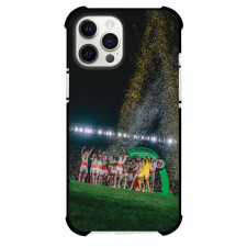West Ham United F.C. Phone Case For iPhone and Samsung Galaxy Devices - West Ham United F.C. Team Celebrates With Trophy
