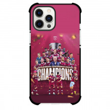 West Ham United F.C. Phone Case For iPhone and Samsung Galaxy Devices - West Ham United F.C. Champions 2022-2023 UEFA Poster