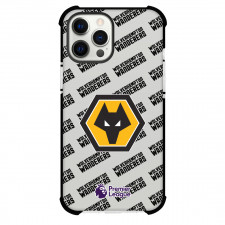 Wolverhampton Wanderers Football Club Phone Case For iPhone and Samsung Galaxy Devices - Wolverhampton Wanderers Football Club Medley Monogram Wordmark
