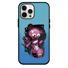 Fortnite Cuddle Team Leader Phone Case For iPhone and Samsung Galaxy Devices - Cuddle Team Leader On Blue Background