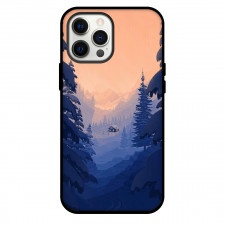 Firewatch Phone Case For iPhone and Samsung Galaxy Devices - Firewatch Snow Nature Illustration Art